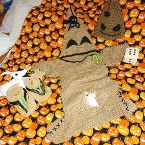 Oogie Boogie Baby costume for a 1year old, tan hand made one of a kind!